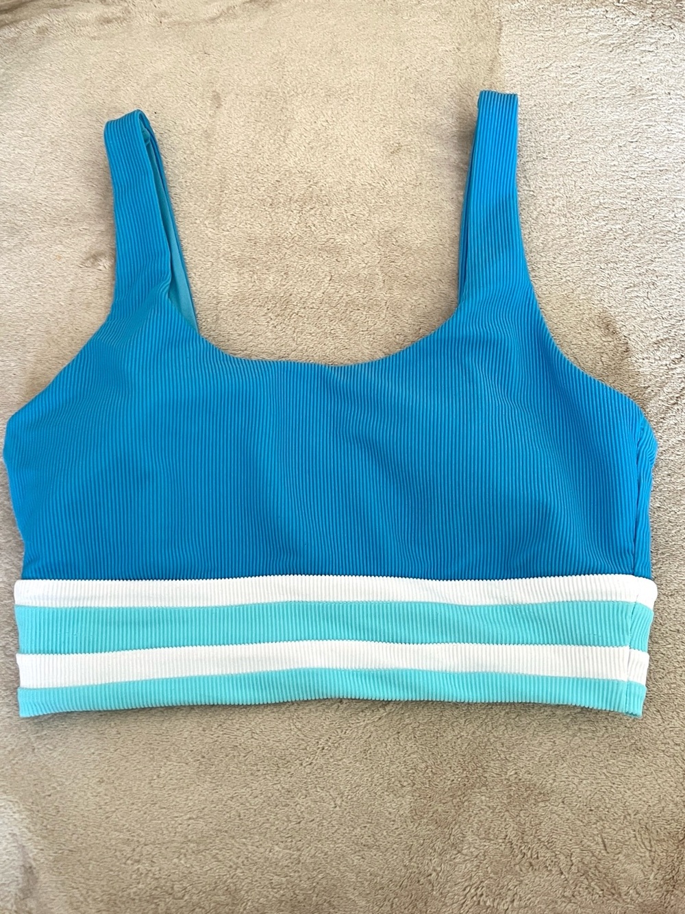 Beach Riot Mackenzie Ribbed Bikini Top - Picture 2 of 4